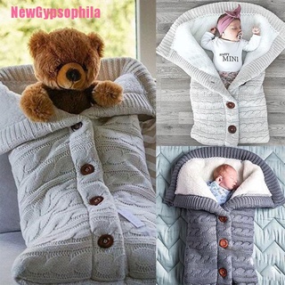 [NewGypsophila] Bebé recién nacido invierno cálido dormir cochecito niño manta sacos de dormir