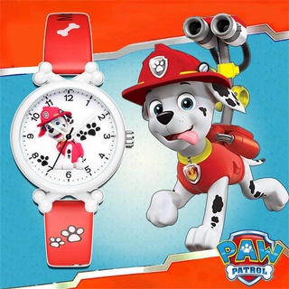 PAW PATROL Reloj de cuarzo con patrón de patrulla canina para niños, reloj analógico para niños y niñas (1)