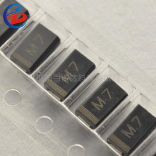 100 unids/Pack SMD 1N4007 M7 1 0V rectificador diodo