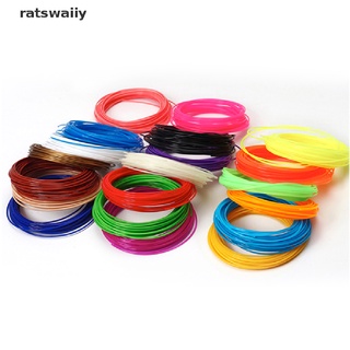 ratswaiiy 5m 17 colores 1.75 mm abs filamento hilos de plástico 3d materiales de impresora cl