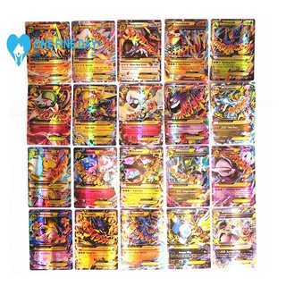 100 unids/set Pokemon Cards Vmax V Energy juguetes holográficos GX - juego Ultra incluido niños W1P5