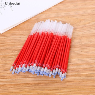[ubd] 0.5 mm 10 unids/bolsa de tinta de gel pluma recarga negro azul rojo oficina escuela papelería gdx