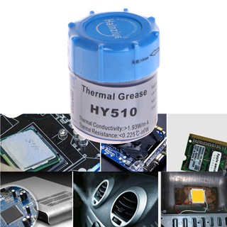 10G HY510 compuesto de grasa térmica de silicona CPU disipador de calor pasta de enfriamiento gris