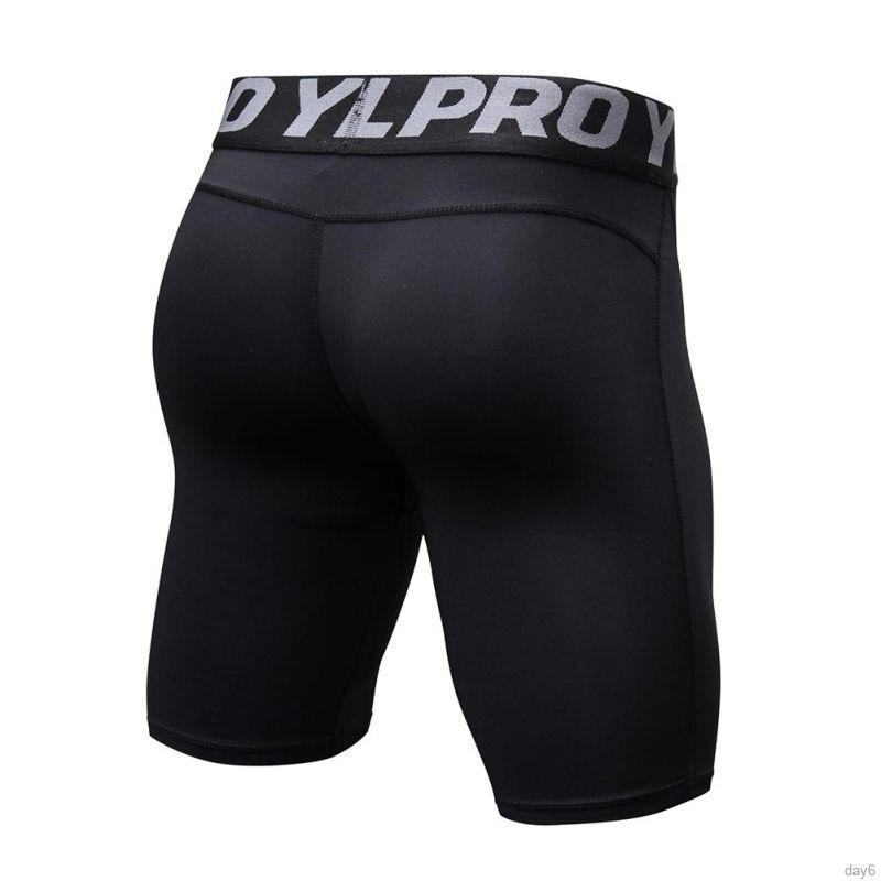 Hombres compresión Base capa boxeador pantalones cortos deporte Fitness ropa deportiva (6)