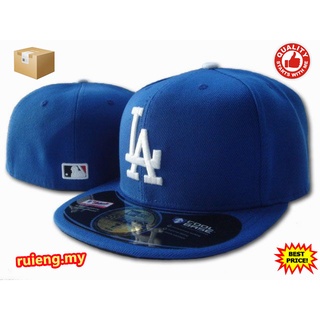 New era MLB Los Angeles Dodgers fitted Gorra Hombres Mujeres Sombrero hip hop 59Fifty Completo Cerrado Gorras De Moda Deportes Sombreros