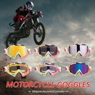373 Motocross Skiing Goggles Graffiti Frame Motorcycle Dirt Bike Eyewear