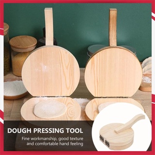 1 pza prensatelas de madera para bola de masa/herramienta de prensado para helados caseros1