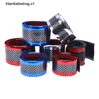 tiantaiming: tira de goma de fibra de carbono de 1 m, bricolaje, protector de puerta, protector de coche [cl]