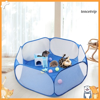 [Vip]Pet Playpen Fashion Breathable Transparent Mesh Small Animal Cage Game Fence for Outdoor