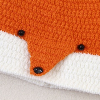 Cind tejer suave sombrero pantalones conjunto de ropa de bebé accesorios lindo Animal Bebe recién nacido fotografía Prop (3)