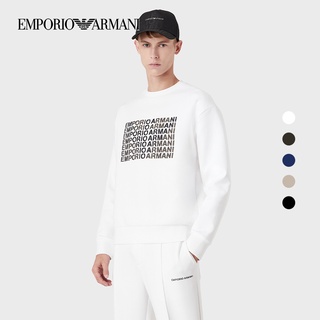 Emporio Armani/ Armani - suéter bordado con letra casual para hombre
