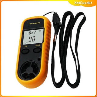 Portable Digital Temperature Counter Display Anemometer 0-30m/s (2)