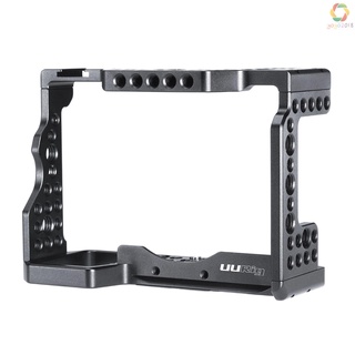 Uurig C-A73 - jaula para cámara de aleación de aluminio con soporte para zapatos frío, Compatible con cámara Sony A7III/A7R3/A7M3 (1)