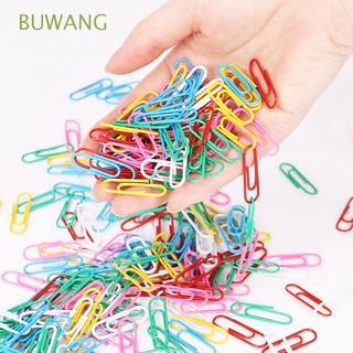 BUWANG Mini Paper Clip Student Bookmark Binder Clips Accessories 28MM 33MM 50MM School Office Supply Notes Classified Stationery Metal Marking Clips