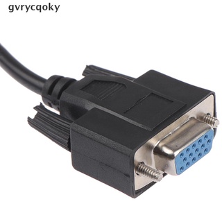 [Gvry] 15Pin VGA male to 2 vga svga female adapter splitter video monitor cable