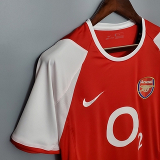 Arsenal De fútbol Retro 2002/2004 Local Camiseta de Fútbol Personalización Nombre Número Vintage Jersey (4)