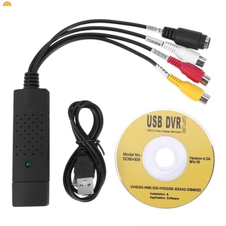 cod video audio vhs vcr usb tarjeta de captura de vídeo a dvd convertidor de tarjeta de captura adaptador