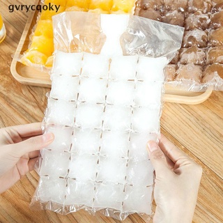 [gvry] 10 bolsas desechables para hacer hielo, 24 rejillas, molde para cubos de hielo congelados, auto sellado