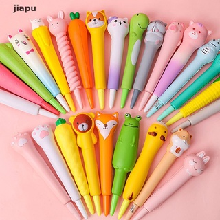 [JPA] Novelty Cartoon Animals Stress Relieves Squishy Gel Pen Creative Squeeze Pen CXH