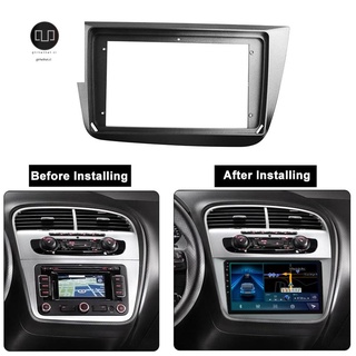 ［ready stock］2Din Car Radio Fascia for SEAT ALTEA 2004-2015 DVD Stereo Frame Plate Adapter Mounting Dash Installation Bezel Trim Kit