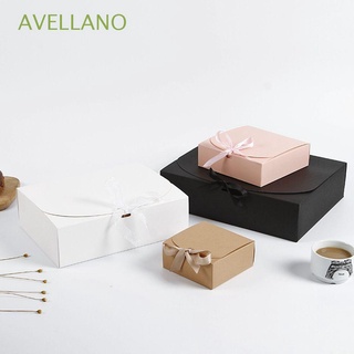 AVELLANO DIY Gift Packaging Box Valentine's Day Favors Party Supplies Candy Box Wedding Party|Cookies Clothes Chocolate Decoration Mooncake Case/Multicolor
