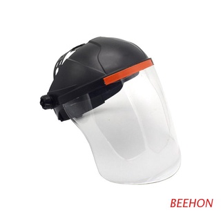 beehon - visera protectora de cara completa, ajustable, transparente, a prueba de saliva, antiniebla, tapa suave