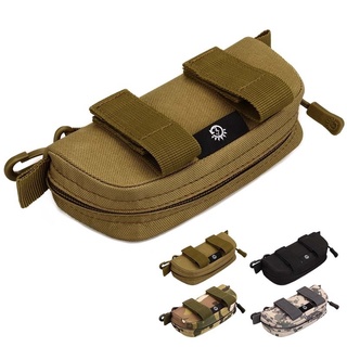 Portable Outdoor Tactical Glasses Bag Camouflage Men Nylon Waist Belt Sunglasses Pack Eyeglasses Case