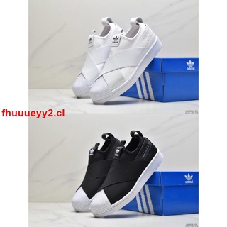 adidas superstar slip-on zapatos correa shell head «negro y blanco» dhd538-kzg b4 spot goods