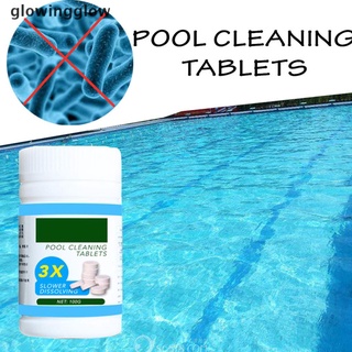 Glwg Cleaning Effervescent Chlorine Tablets Cage Disinfectant Swimming Pool Clarifier Glow