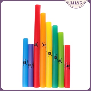 [Lily5] tubos para instrumentos Boomwhackers con escala diatónica superior a 8 tonos