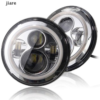 Jiare 2X 7 pulgadas redondo 150W LED faros Hi/Lo para motocicleta 97-18 JK TJ LJ Wrangle.