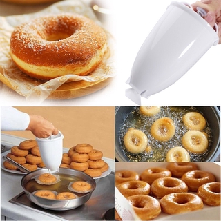 donut molde fácil rápido portátil donut maker manual waffle dispensador de donut máquina árabe waffle plástico ligero deep fry30