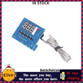 Bestchoices placa controlador de temperatura microordenador tipo K termostato sonda