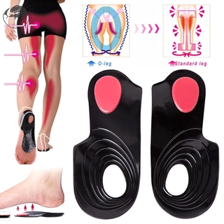 Plantillas de corrección de piernas Unisex O/X plantillas ortopédicas plantillas arco soporte orthats almohadilla masajeadora plantillas de zapatos pie salud