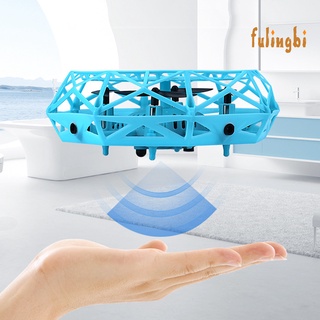 flb 4 ejes mini drone ufo infrarrojo inducción mano control de mano avión volador juguete (2)