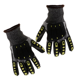 Bubble Shop61 guantes de seguridad antideslizantes antideslizantes para trabajo, corte y punción, guantes resistentes a roturas