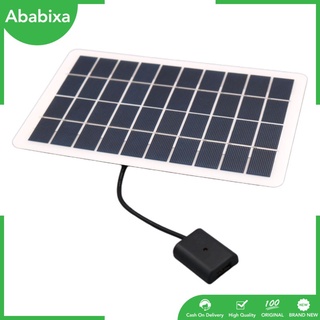 5v 5W Panel Solar cargador USB puerto policristalino silicona cámara de viaje teléfono celular cargador para montar al aire libre impermeable jardín luces de pared (4)