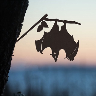 teke - escultura de murciélago de metal para amigos, familiares, niños y vecinos, regalos para navidad y halloween (6)