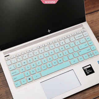 xueline - protector de teclado suave para portátil hp pavilion x360 14-baxxxx/x360 14-bfxxxx 14s-fr0002au, serie de 14 pulgadas