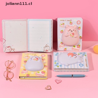 joli bear squeeze juguete descompresión cuaderno estudiante planificador páginas de color diario reliev cl (6)