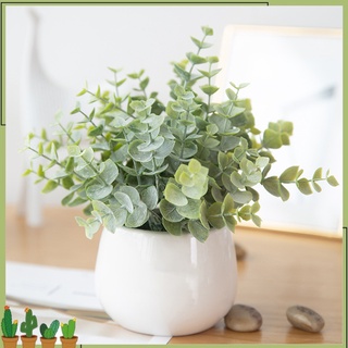 fromlocal-Artificial Plant Realistic Nice-looking Beautiful Artificial Flower Plastic Fake Potted Plant Decoration for Home