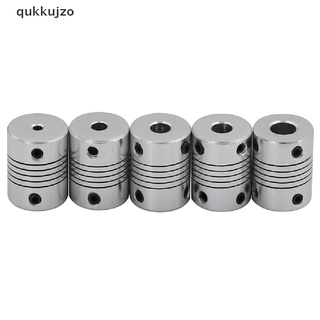 [qukk] 1 unidad de acoplamiento de eje flexible rígido para conector de motor cnc 458cl
