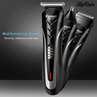 sliprain 1 juego de maquinilla de afeitar eléctrica profesional potente motor multifuncional cejas sideburns afeitadora de afeitar para hombres