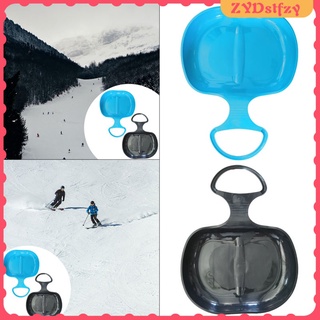 2x durable 16.5x22.8" nieve trineo grande snowboards trineo de invierno juguete trineo