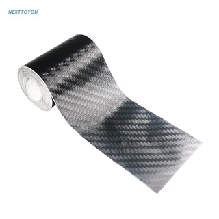 Nexttoyou cinta adhesiva De Fibra De Carbono para coche Diy Auto solera para puerta espejo Lateral antiarañazos cinta protectora impermeable