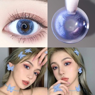 Blue Fantasy-Sandy Series Colored Contact Lenses Annual Use Eye Color (1)