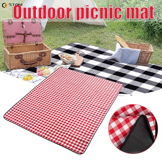 manta suave engrosada para picnic al aire libre, plegable, camping, playa, picnic