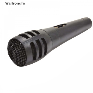 wfe> micrófono vocal dinámico de mano para grabación karaoke pa dj music inc micrófono plomo bien (4)