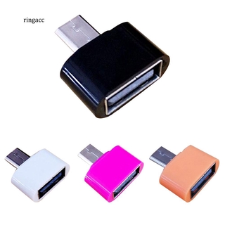 [RAC] conector Universal Mini adaptador Micro a USB 2.0 OTG para teléfono móvil Android (1)