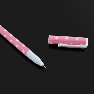 10 unids/lote lindo bolígrafos de Gel Kawaii 0.38mm bolígrafo de firma para escribir suministros escolares (4)